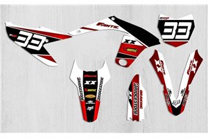 Kit Autocollants compatible avec per FANTIC MOTOR XX125 2021 - 2022 - MXPKAD13840