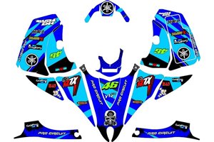 Sticker set compatible with per YAMAHA QUAD YFZ 450 R 2018 - 2019 - MXPKAD14527