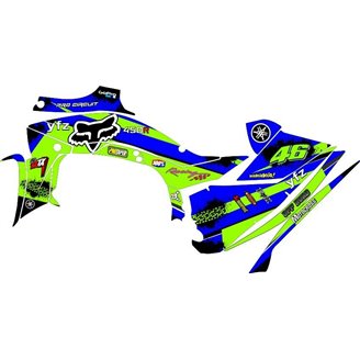 Kit Autocollants compatible avec per YAMAHA QUAD YFZ 450 R 2018 - 2019 - MXPKAD14528