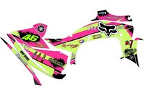 Sticker set compatible with per YAMAHA QUAD YFZ 450 R 2018 - 2019 - MXPKAD14528 2