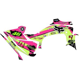 Sticker set compatible with per YAMAHA QUAD YFZ 450 R 2018 - 2019 - MXPKAD14528