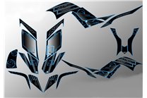Kit adesivi compatibile con per YAMAHA QUAD RAPTOR 700 2006 - 2012 - MXPKAD14530
