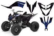 Aufkleber Satz kompatibel mit per YAMAHA QUAD Raptor YFM 250 R 2011 - 2012 - MXPKAD14533