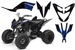 Kit Autocollants compatible avec per YAMAHA QUAD Raptor YFM 250 R 2011 - 2012 - MXPKAD14533