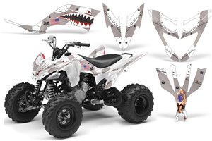 Aufkleber Satz kompatibel mit per YAMAHA QUAD Raptor YFM 250 R 2011 - 2012 - MXPKAD14534
