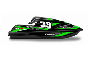 Sticker set compatible with per KAWASAKI SXR 1500 2017 - 2020 - MXPKAD14553