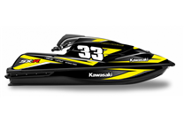 Kit Autocollants compatible avec per KAWASAKI SXR 1500 2017 - 2020 - MXPKAD14561