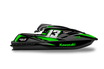 Aufkleber Satz kompatibel mit per KAWASAKI SXR 1500 2017 - 2020 - MXPKAD14563