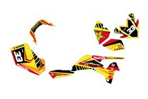 Kit Autocollants compatible avec per SUZUKI QUAD LTR 450 2007 - 2009 - MXPKAD13704