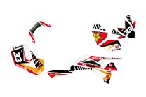 Kit Autocollants compatible avec per SUZUKI QUAD LTR 450 2007 - 2009 - MXPKAD13704