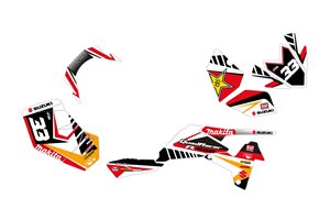 Kit adesivi compatibile con per SUZUKI QUAD LTR 450 2007 - 2009 - MXPKAD13704