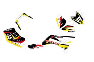 Kit adesivi compatibile con per SUZUKI QUAD LTR 450 2007 - 2009 - MXPKAD14567