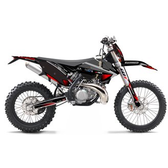 Kit adesivi compatibile con per KTM EXC EXC-F 125 200 250 300 350 450 2017 - 2019 - MXPKAD13447