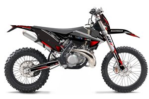 Kit adesivi compatibile con per KTM EXC EXC-F 125 200 250 300 350 450 2017 - 2019 - MXPKAD13447