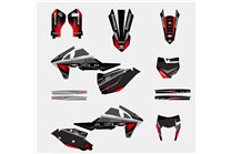 Sticker set compatible with per KTM EXC EXC-F 125 200 250 300 350 450 2017 - 2019 - MXPKAD13447