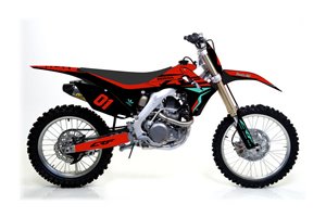 Kit Autocollants compatible avec per Honda CRF 450 2013 - 2016 - MXPKAD13969