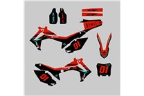 Kit Autocollants compatible avec per Honda CRF 450 2013 - 2016 - MXPKAD13969