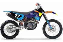 Sticker set compatible with per KTM SX 125 200 250 300 350 450 2007 2010 - MXPKAD13488 2