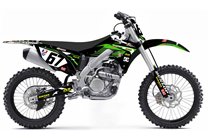 Kit de pegatinas compatible con per KAWASAKI KXF 250 2013 - 2016 - MXPKAD14115 2