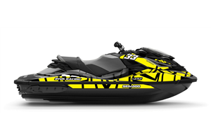 Kit Autocollants compatible avec per SEADOO RXP 215-255 2007 - MXPKAD14589