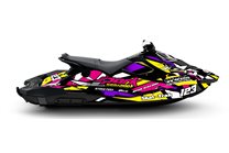 Kit Autocollants compatible avec per SEADOO SPARK 2015 - 2020 - MXPKAD14593