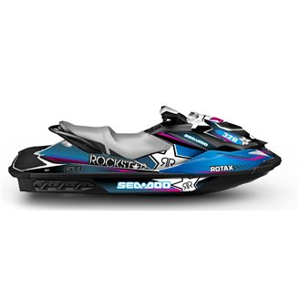 Kit Autocollants compatible avec per SEADOO GTI 130 SE 2012 - 2019 - MXPKAD14606