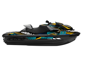 Kit adesivi compatibile con per SEADOO RXP 260 2019 - 2022 - MXPKAD14591