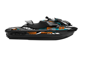 Kit adesivi compatibile con per SEADOO RXP 260 2019 - 2022 - MXPKAD14591