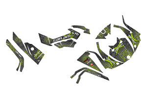 Kit de pegatinas compatible con per CAN-AM OUTLANDER 450 - 570 2015 - 2020 - MXPKAD14688