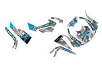 Kit Autocollants compatible avec per CAN-AM OUTLANDER 450 - 570 2015 - 2020 - MXPKAD14692