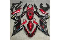 Painted street fairings in abs compatible with Kawasaki EX Ninja 400 2018 - 2022 - MXPCAV14698