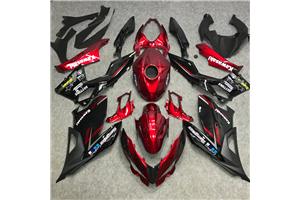 Painted street fairings in abs compatible with Kawasaki EX Ninja 400 2018 - 2022 - MXPCAV14698