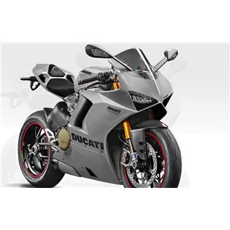 Lackierte Straße Verkleidung auf ABS kompatibel mit Ducati Panigale V4 V4S 2018 - 2019 - MXPCAV14723