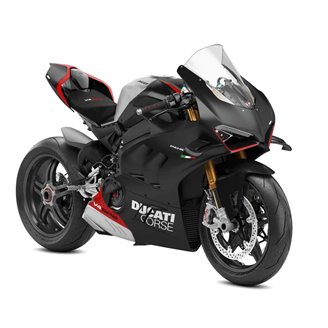 Painted street fairings in abs compatible with Ducati Panigale V4 V4S for Akrapovic exhaust 2022 - MXPCAV14357