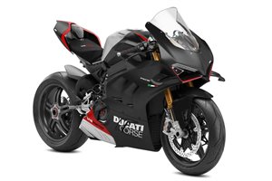 Painted street fairings in abs compatible with Ducati Panigale V4 V4S for Akrapovic exhaust 2022 - MXPCAV14357