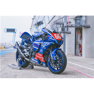 Lackierte Rennverkleidung Yamaha R1 2015 - 2019 + Schrauben, Schnellverschlüsse - MXPCRV14753