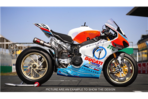 Carene Racing Verniciate Ducati Panigale V4 V4S 2020 - 2021 - MXPCRV14737