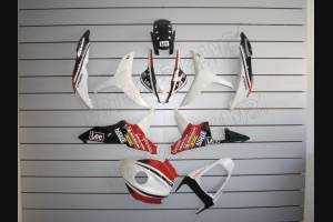 Lackierte Straße Verkleidung auf ABS kompatibel mit Honda CBR 600 RR 2007 - 2008 - MXPCAV2276
