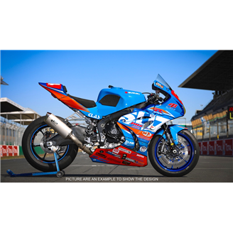 Painted Race Fairings Suzuki Gsxr 1000 2017 - 2022 - MXPCRV14332