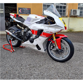 Lackierte Rennverkleidung Yamaha R1 2015 - 2019 + Schrauben, Schnellverschlüsse - MXPCRV14814