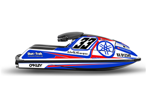 Sticker set compatible with per Yamaha SuperJet 2008 - 2020 - MXPKAD14822