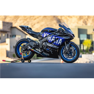 Lackierte Rennverkleidung Yamaha R6 2017 - 2022 - MXPCRV12345