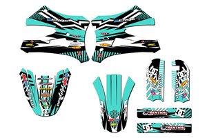 Kit de pegatinas compatible con per COBRA CX 50 SR 2012 - 2020 - MXPKAD14838