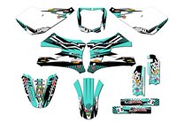 Kit Autocollants compatible avec per COBRA CX 50 SR 2012 - 2020 - MXPKAD14838 2