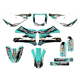 Kit de pegatinas compatible con per COBRA CX 50 SR 2012 - 2020 - MXPKAD14838