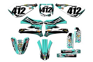 Kit de pegatinas compatible con per COBRA CX 50 SR 2012 - 2020 - MXPKAD14838