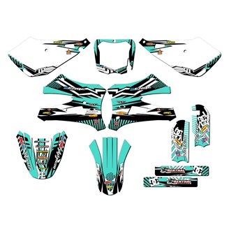 Kit de pegatinas compatible con per COBRA CX 50 SR 2012 - 2020 - MXPKAD14838