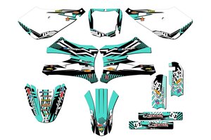 Kit de pegatinas compatible con per COBRA CX 50 SR 2012 - 2020 - MXPKAD14838