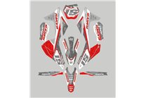 Kit adesivi compatibile con per GAS GAS EC 125/200/300 2018 - 2020 - MXPKAD14999