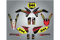 Kit Autocollants compatible avec per HONDA CR 125 250 2002 - 2013 - MXPKAD14850
